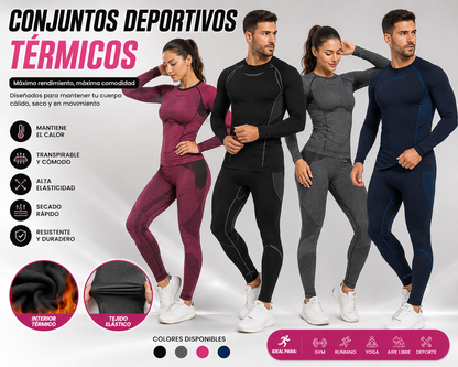 Conjunto Deportivo Térmico Unisex – Rendimiento Sin Límites