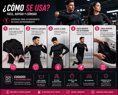 Conjunto Deportivo Térmico Unisex – Rendimiento Sin Límites
